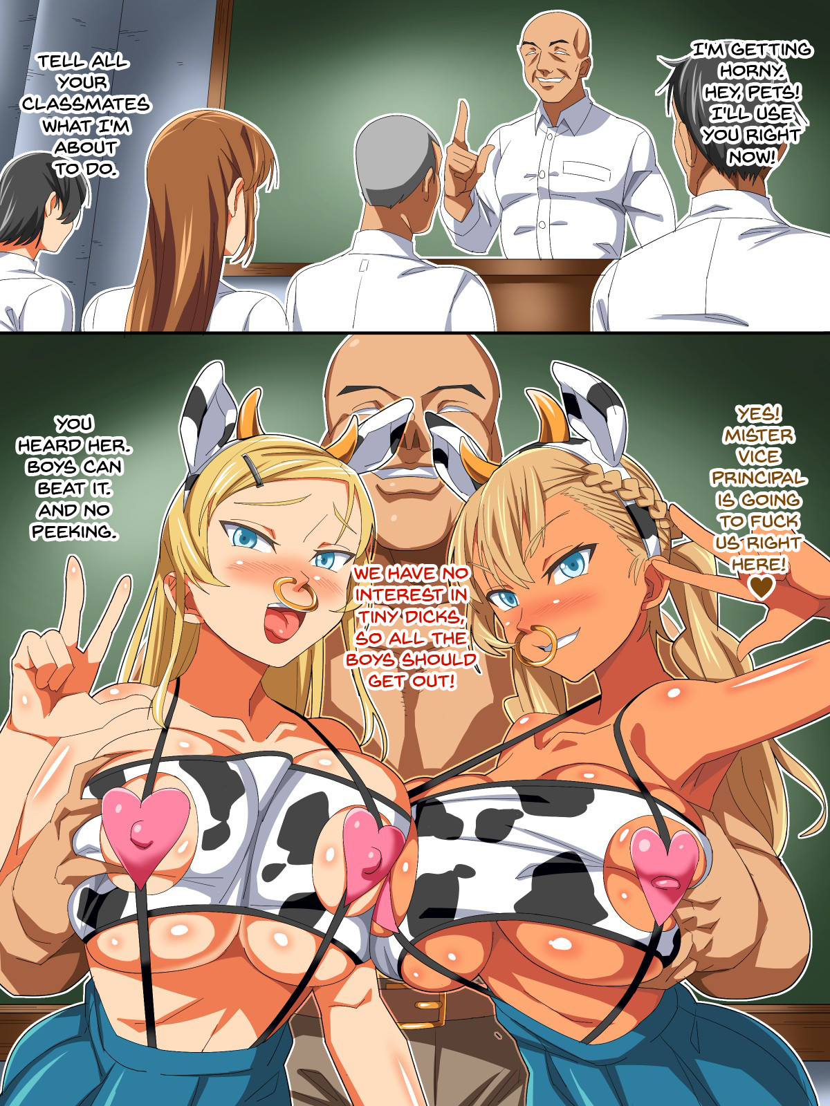 Hentai Manga Comic-Turning Cheeky Students Into Livestock-Read-54